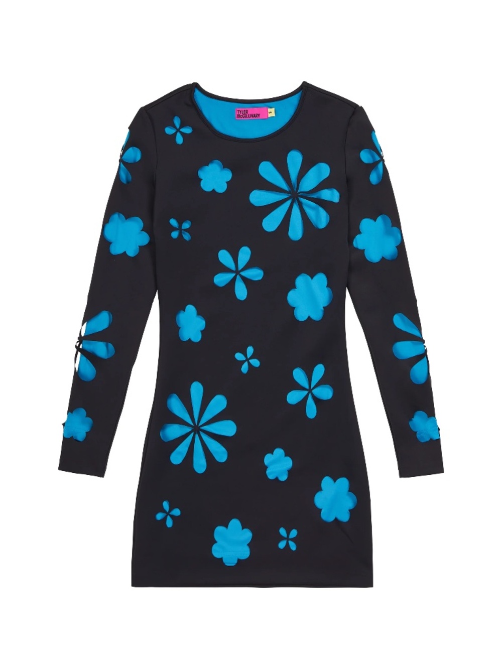Tyler McGillivary Black and Blue Barry Dress (Small)